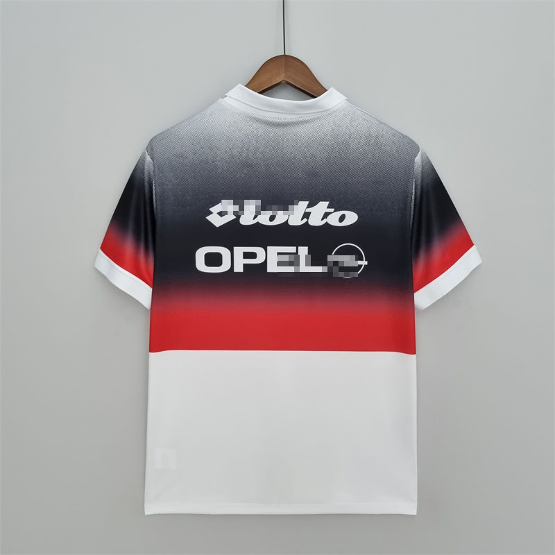 Camiseta AC Milan Retro 1995/1996 Negro/Blanco